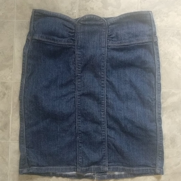 Kensie Dresses & Skirts - Kensie Denim Butterfly Waist Jean Skirt 30